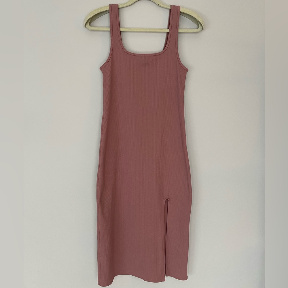 Abercrombie & Fitch pink bodycon dress